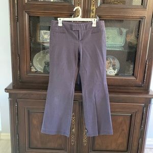Womens Calvin Klein size 8 dark purple dress pants